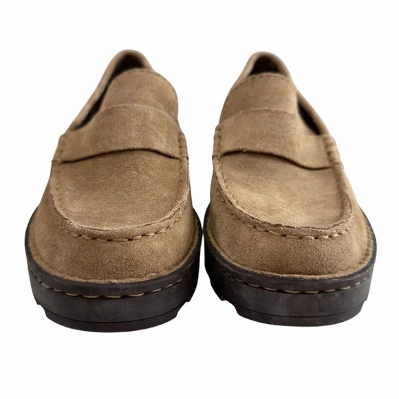 Born Celeste Suede Lug Sole Loafers Women’s Size 7M - Picture 5 of 16